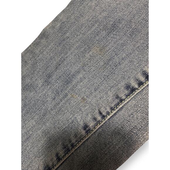 Y2k American Eagle Kick Boot Stretch Light Wash Jeans Size 8 Short - Picture 3 of 13